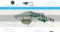 Desktop Screenshot of greendrains.com